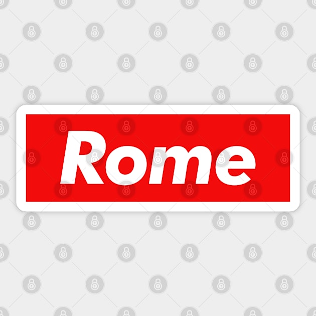 Rome Sticker by monkeyflip